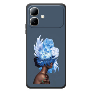 Чехлы (ART) Цветы на Infinix Smart 20 (VPrint)