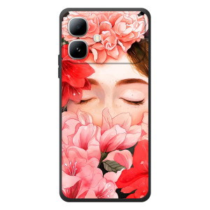 Чехлы (ART) Цветы на Infinix Smart 20 (VPrint)