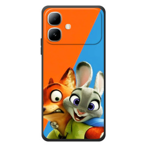 Чохли ЗООТРОПОЛІС для Infinix Smart 20 – Нік і Хопс