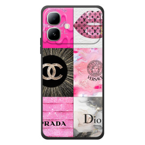 Чохол (Dior, Prada, YSL, Chanel) для Infinix Smart 20 – Модніца