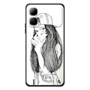 Чохол з друком для Infinix Smart 20 - (Мода) (AlphaPrint)