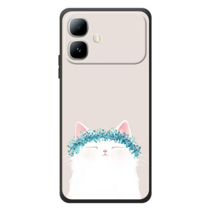 Чохол на тематику: Коти для Infinix Smart 20 – Білий котик