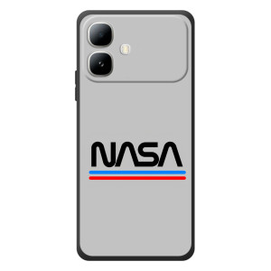 Силіконовый бампер з принтом "Наса" на Infinix Smart 20