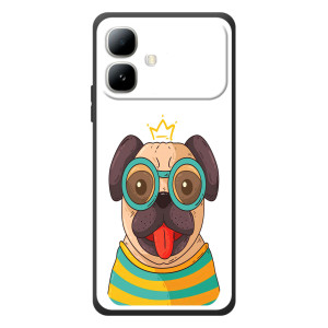 Бампер для Infinix Smart 20 з картинкою "Песики" (Собака Король)