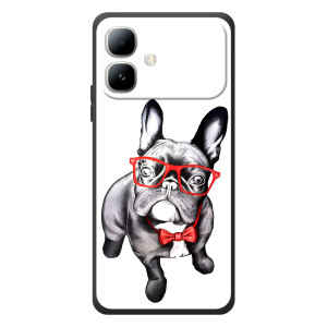 Бампер для Infinix Smart 20 з картинкою "Песики" (В окулярах)