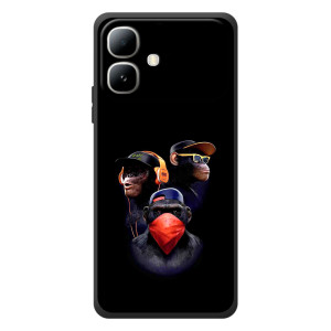 Чохол з Мавпами Infinix Smart 20 - (AlphaPrint)
