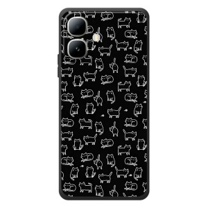 Чохол з принтом для Infinix Smart 20 (AlphaPrint) Модні коти