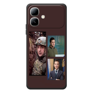 Чохол для Infinix Smart 20 (AlphaPrint - с принтом Зеленського)