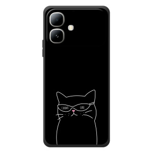 Чохол з малюнком кіт на Infinix Smart 20