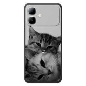 Чохол з малюнком кіт на Infinix Smart 20