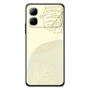 Чохол квітковий дизайн для Infinix Smart 20 – Зелений фон