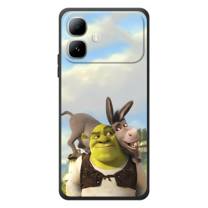Чохол з мультфільмом Шрек на Infinix Smart 20