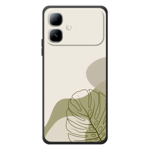 Силконовий чохол з принтом в квітах на Infinix Smart 20