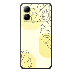 Силконовий чохол з принтом в квітах на Infinix Smart 20