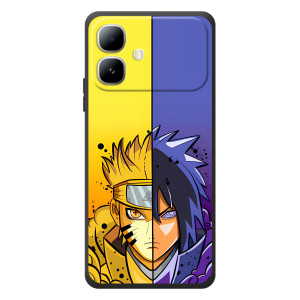 Купить Чохли на телефон з принтом Anime для Infinix Smart 20 – Naruto Vs Sasuke