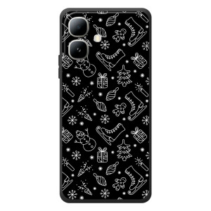 Новорічні, Святкові Чохли для Infinix Smart 20 - 2024 год