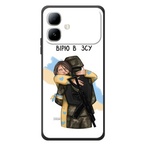 Патриотический Чехол для Infinix Smart 20 (Верим в ЗСУ)
