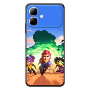 Силіконовый Чохол на Infinix Smart 20 з картинкою Brawl Stars – Бравел Старс