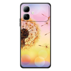 Силиконовый Чехол с одуванчиками на Infinix Smart 20 (Цветок-одуванчик)