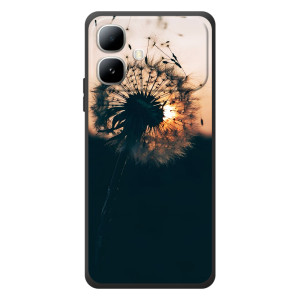 Силиконовый Чехол с одуванчиками на Infinix Smart 20 (Красивый одуванчик)