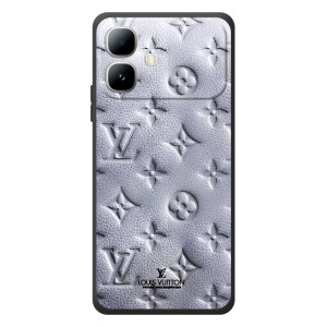 Текстурний Чохол Louis Vuitton для Інфінікс Смарт 20 (Білий ЛВ)