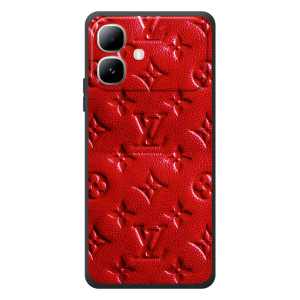 Текстурний Чохол Louis Vuitton для Інфінікс Смарт 20 (Червоний ЛВ)
