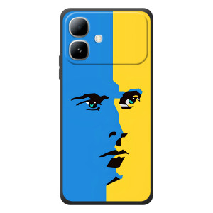 Украинские Чехлы для Infinix Smart 20 с картинкой УПА (AlphaPrint)
