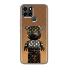 Чехлы для Infinix Smart 6 - Bearbrick Louis Vuitton (PREMIUMPrint)