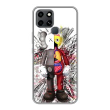 Чехлы для Infinix Smart 6 - Bearbrick Louis Vuitton (PREMIUMPrint) – Беарбрик