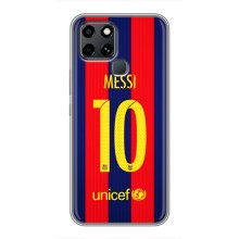 Чохли Мессі для Infinix Smart 6 (AlphaPrint) (Messi Barca 10)