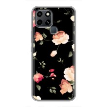 Чехлы с Цветами для Infinix Smart 6 (VPrint) (Розочки)