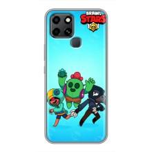 Чехлы Brawl Stars для Infinix Smart 6 (AlphaPrint)