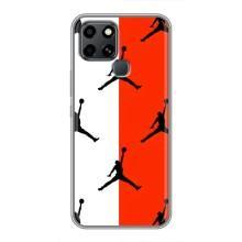 Чохли для Infinix Smart 6 - з картинкою JORDAN (AlphaPrint) – Лого Джордан
