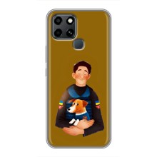 Чехлы с картинкой собаки Патрон для Infinix Smart 6 (AlphaPrint) (ЗСУ Патрон)