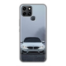 Чехол BMW для Инфиникс Смарт 6 – БМВ в тумане