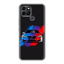 Чехол BMW для Инфиникс Смарт 6 – Цветная БМВ