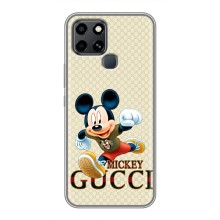 Чехол Disney Mouse Infinix Smart 6 (PREMIUMPrint) (Mikki Gucci)