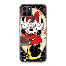 Чехол Disney Mouse Infinix Smart 6 (PREMIUMPrint) (Минни peace)