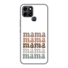 Чехлы для мамы на Infinix Smart 6 (Мама коллаж)