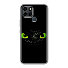 Чехол дракон Беззубик для Infinix Smart 6 – Глаза Беззубика
