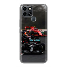 Чехол Формула1 на Infinix Smart 6 – Гонка Ф1