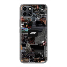 Чехол Формула1 на Infinix Smart 6 – Коллаж Ф1