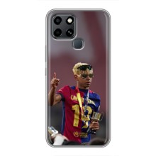 Чехол с футболистом Ламин Ямаль Infinix Smart 6 (Lamine Yamal)