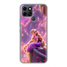 Чехол Рапунцель для Infinix Smart 6 (Рапунцель в замке)
