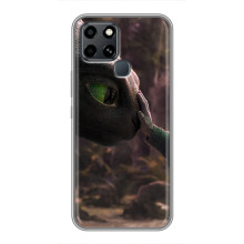 Чохол як приборкати дракона на Infinix Smart 6 – Сцена з драконом