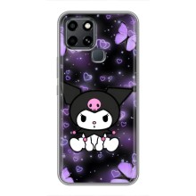 Чехол с персонажем Куроми на Infinix Smart 6 – Куроми на черном