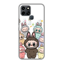 Чехол с принтом Лабубу для Infinix Smart 6