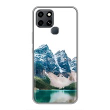 Силіконовий чохол з КАРТИНКАМИ літо для Infinix Smart 6 (AlphaPrint) (Гори)