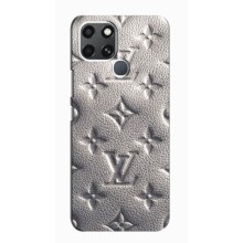 Текстурный Чехол Louis Vuitton для Инфиникс Смарт 6 (Бежевый ЛВ)