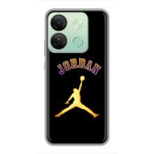 Чохли для Infinix Smart 7 HD - з картинкою JORDAN (AlphaPrint) (Jordan Gold)